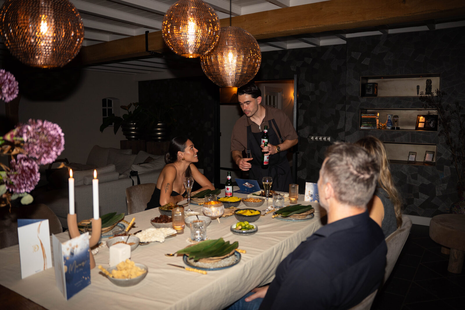 Sfeervol diner